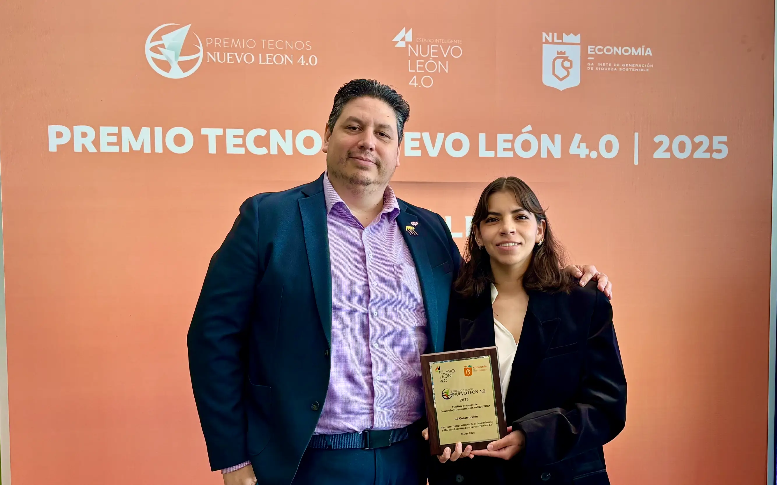 GP Construcción participa en el Premio Tecnos Nuevo León 4.0 2025 con innovación en construcción 4.0