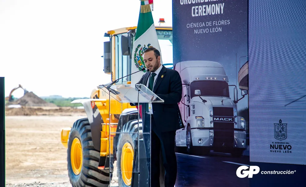 Nueva Planta Automotriz en Nuevo León: Grupo GP y Volvo colocan la primera piedra