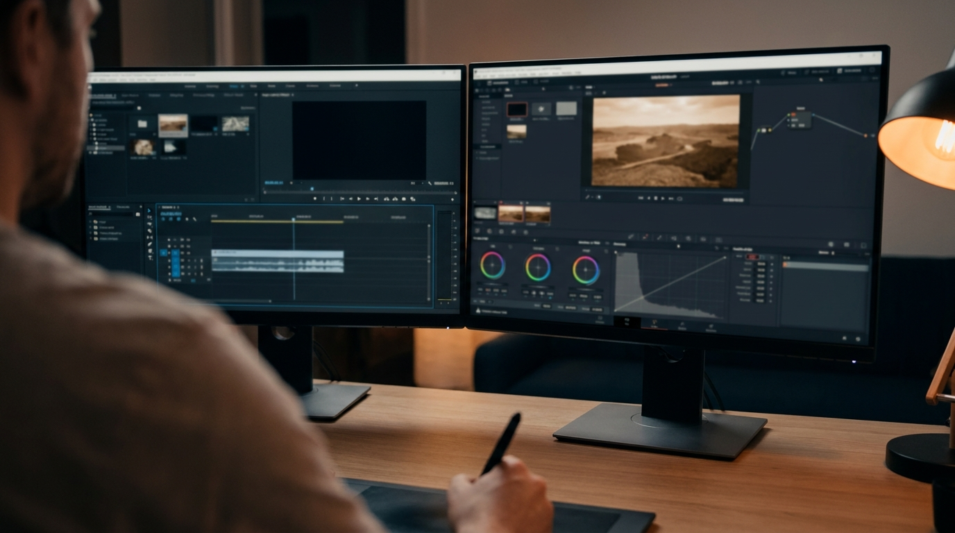 Editorial illustration for Otter.ai Alternative for Video Editing