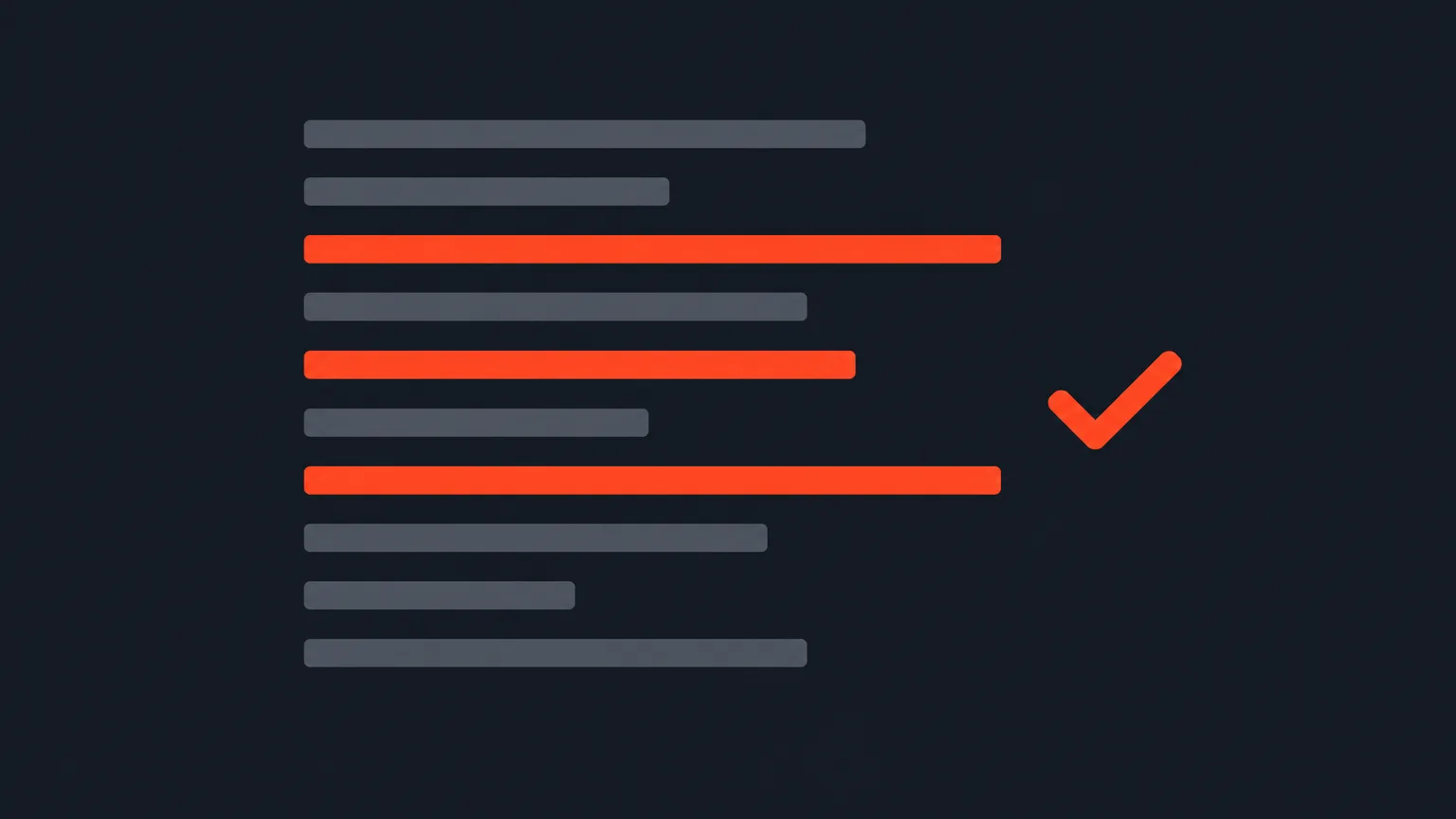 Illustration of transcript lines with some highlighted and a checkmark showing client approval before editing begins.