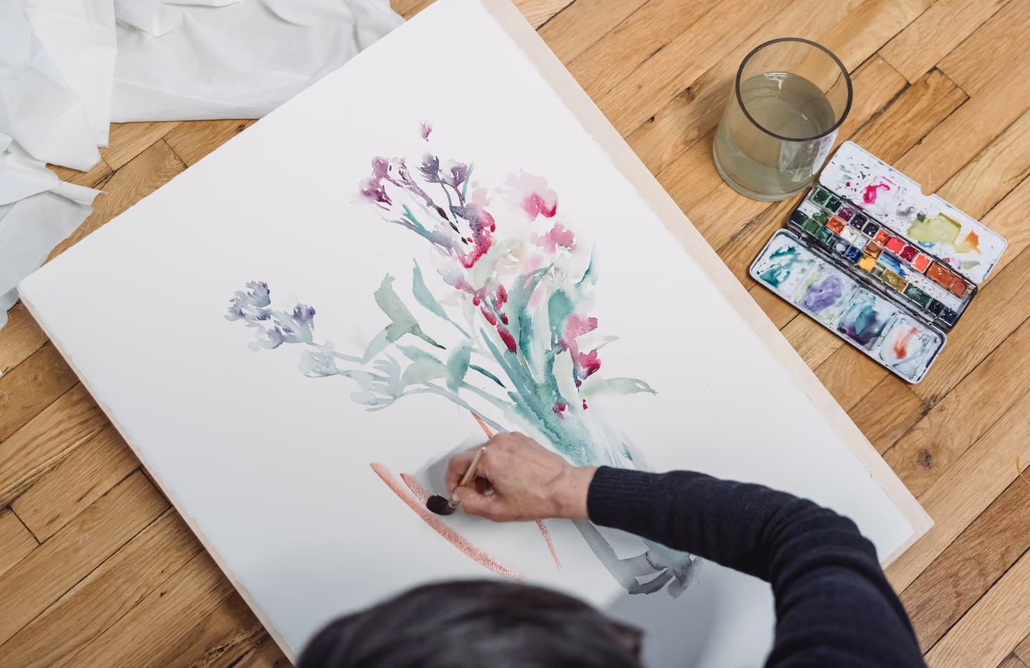 Certificate I in Visual Arts (CUA10320) course header image