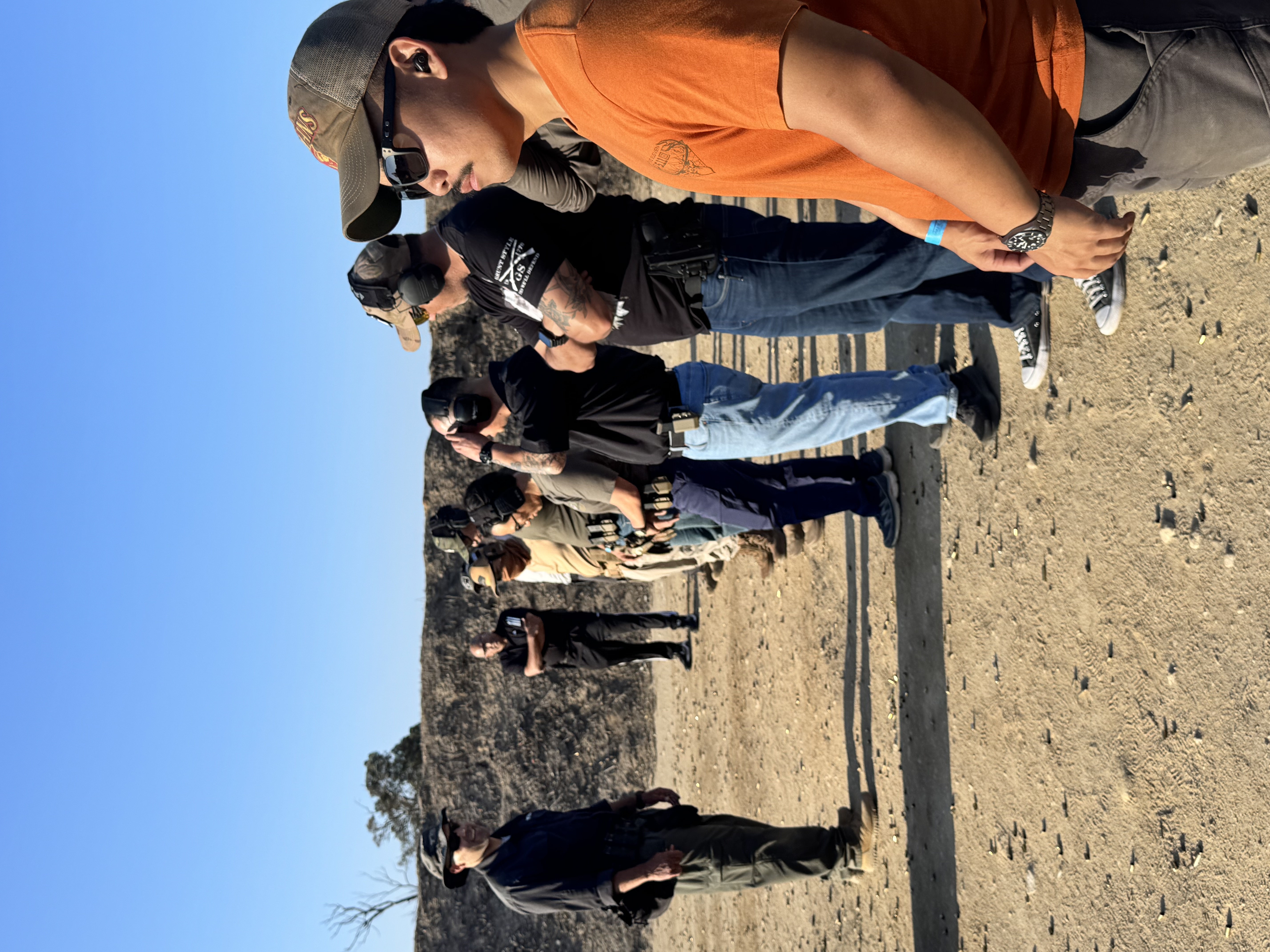Shooting at a Tap Rack Bang gathering