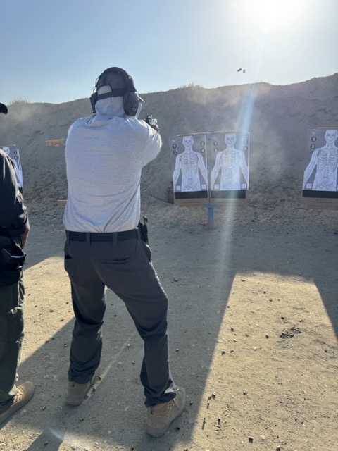 Men gathered at a Tap Rack Bang event