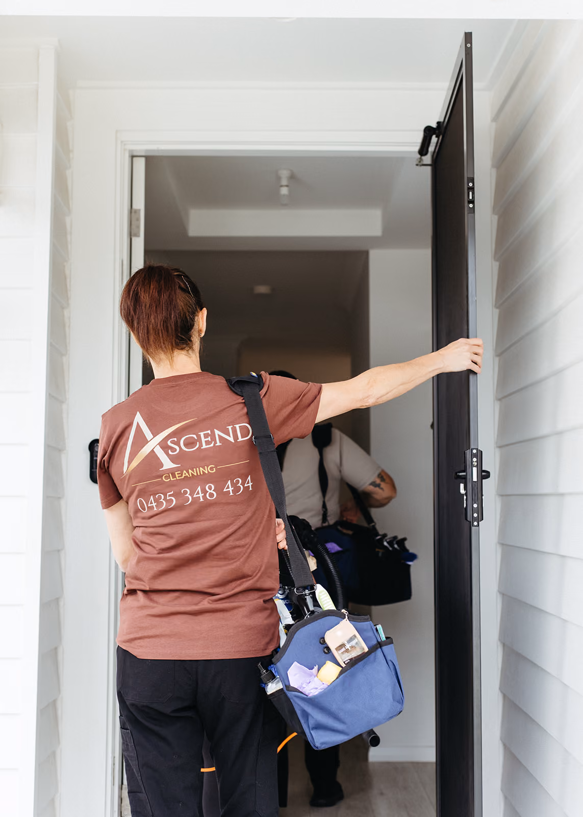 The Ascend Cleaning team at work