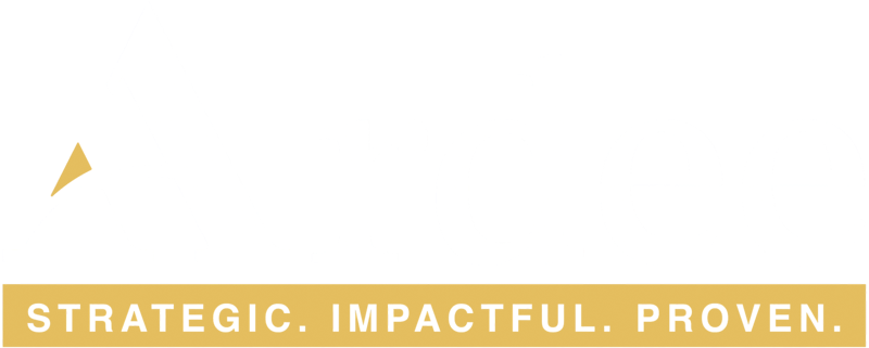 Ardee logo with tagline: Strategic. Impactful. Proven.