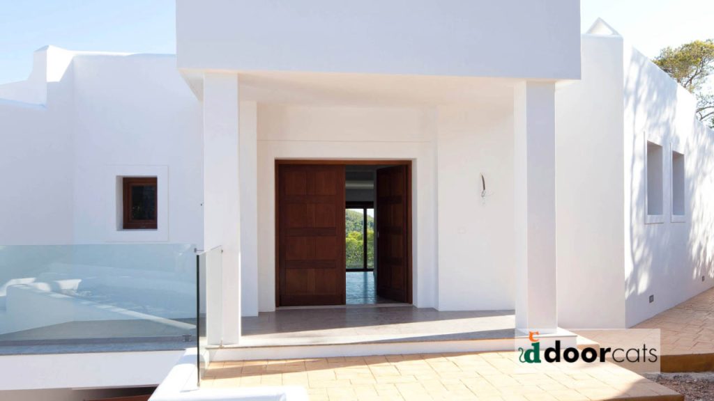 puertas exteriores madera ibiza