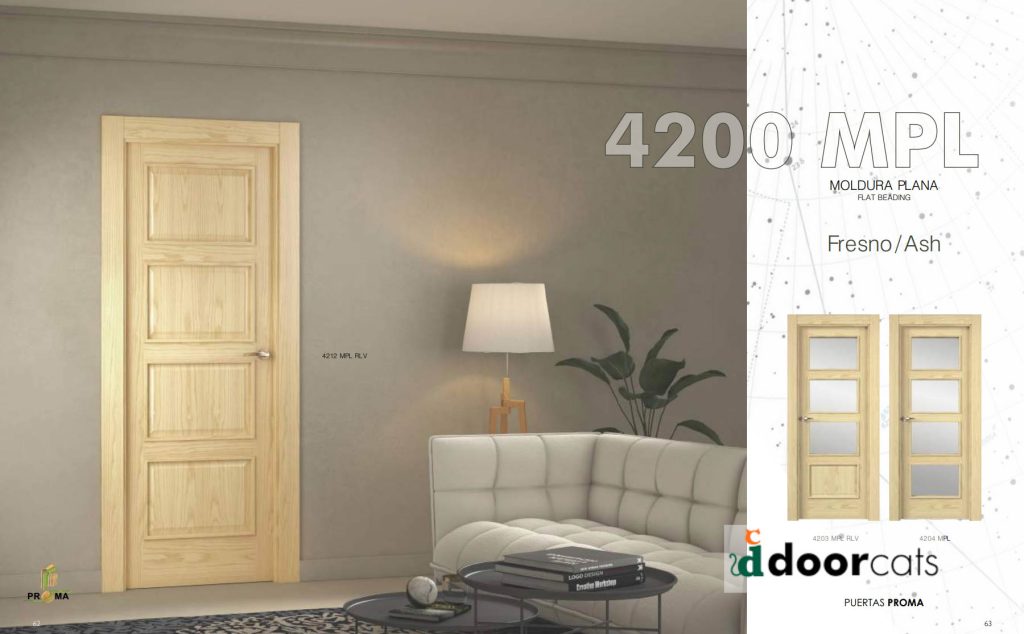 puertas de madera para interior ibiza 44