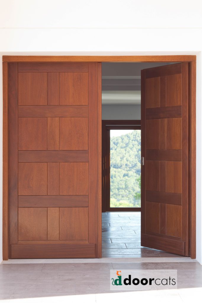 puertas residenciales de madera valladolid 3