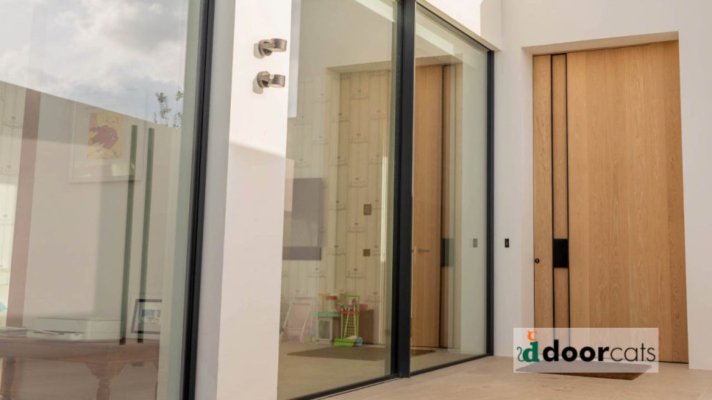 puertas residenciales de madera 51