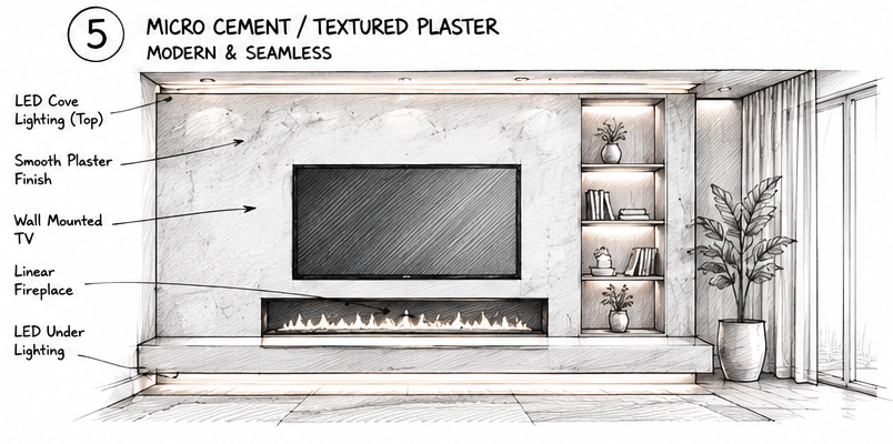 Micro Cement & Textured Plaster
