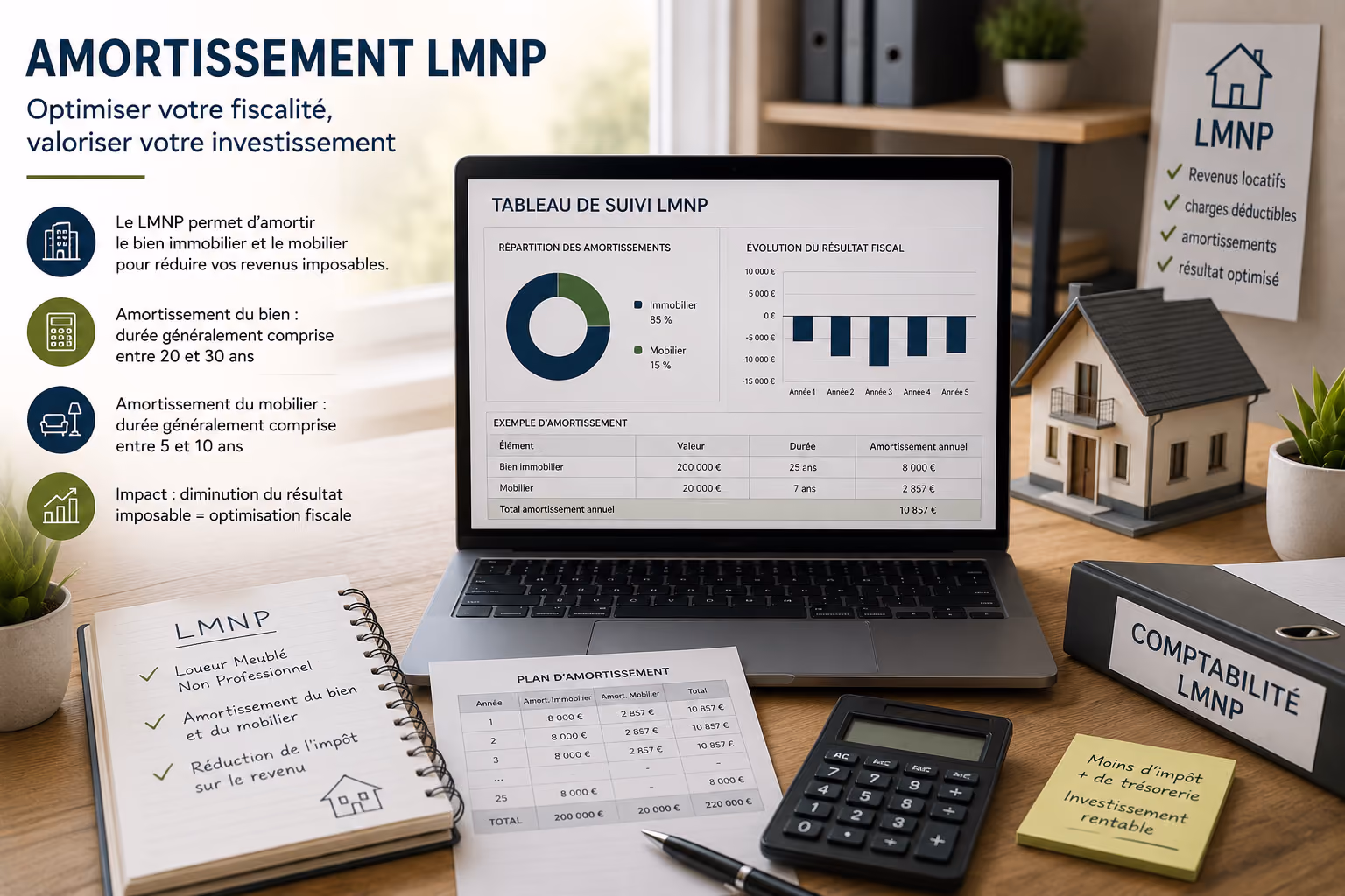Amortissement LMNP : comment ça marche et comment le calculer ?