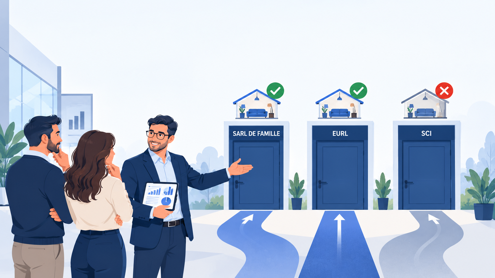 SARL de famille, SCI ou EURL : quelle structure LMNP ?