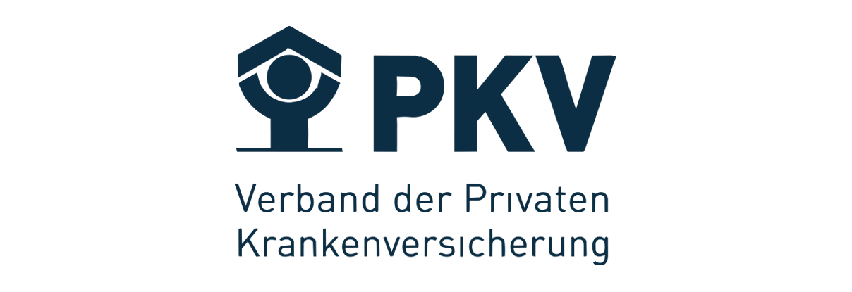 Blaues PKV Logo