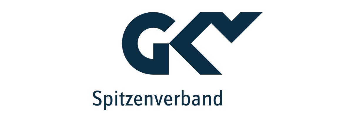 Blaues GKV Logo 