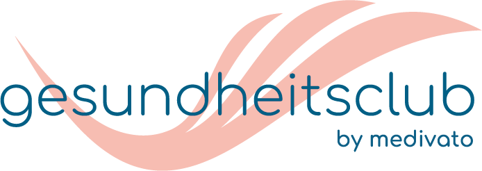 Blaues gesundheitsclub Logo