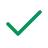 Green check mark icon indicating confirmation or success.