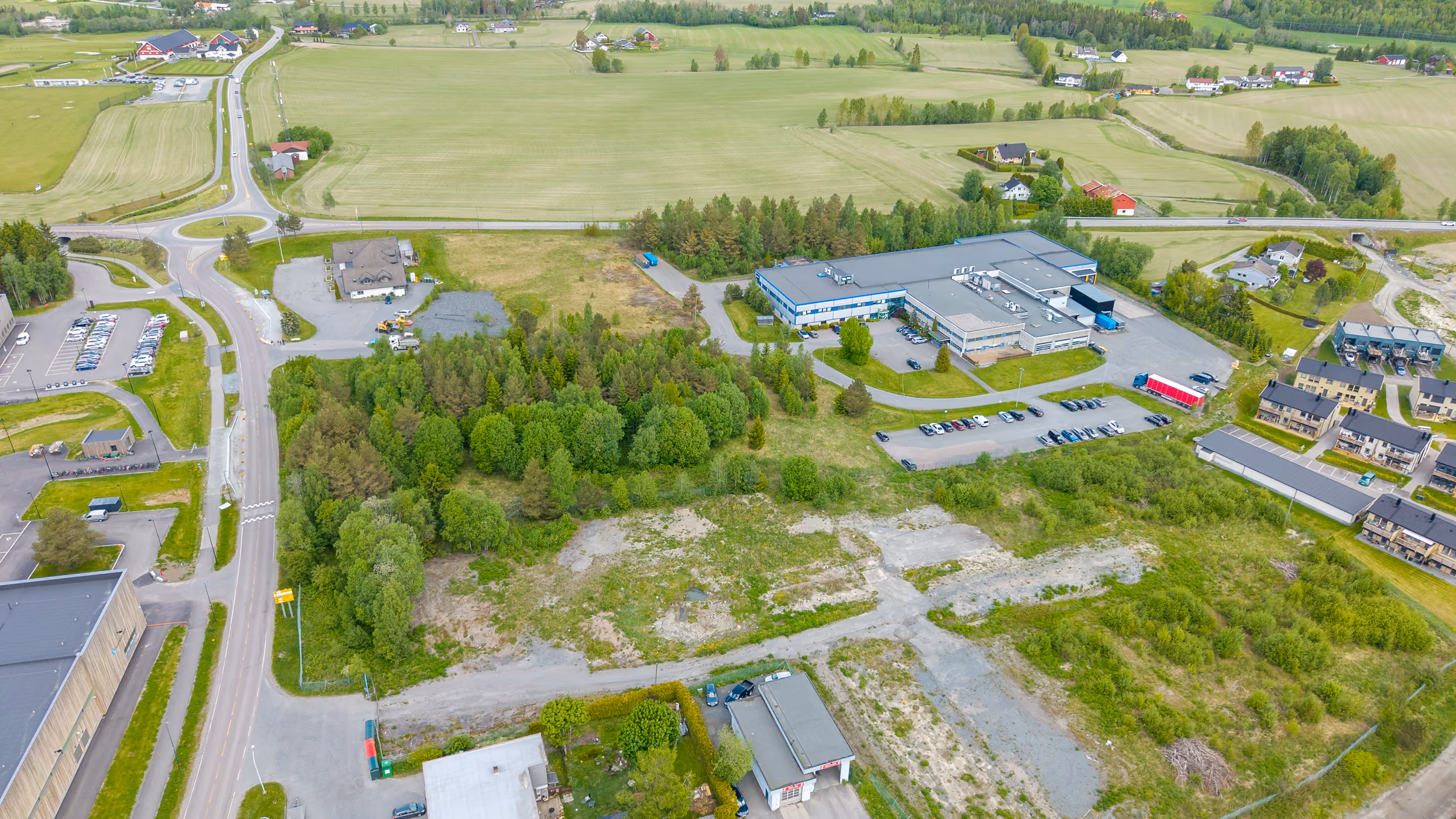 Oversiktsbilde over Aurveien 18.