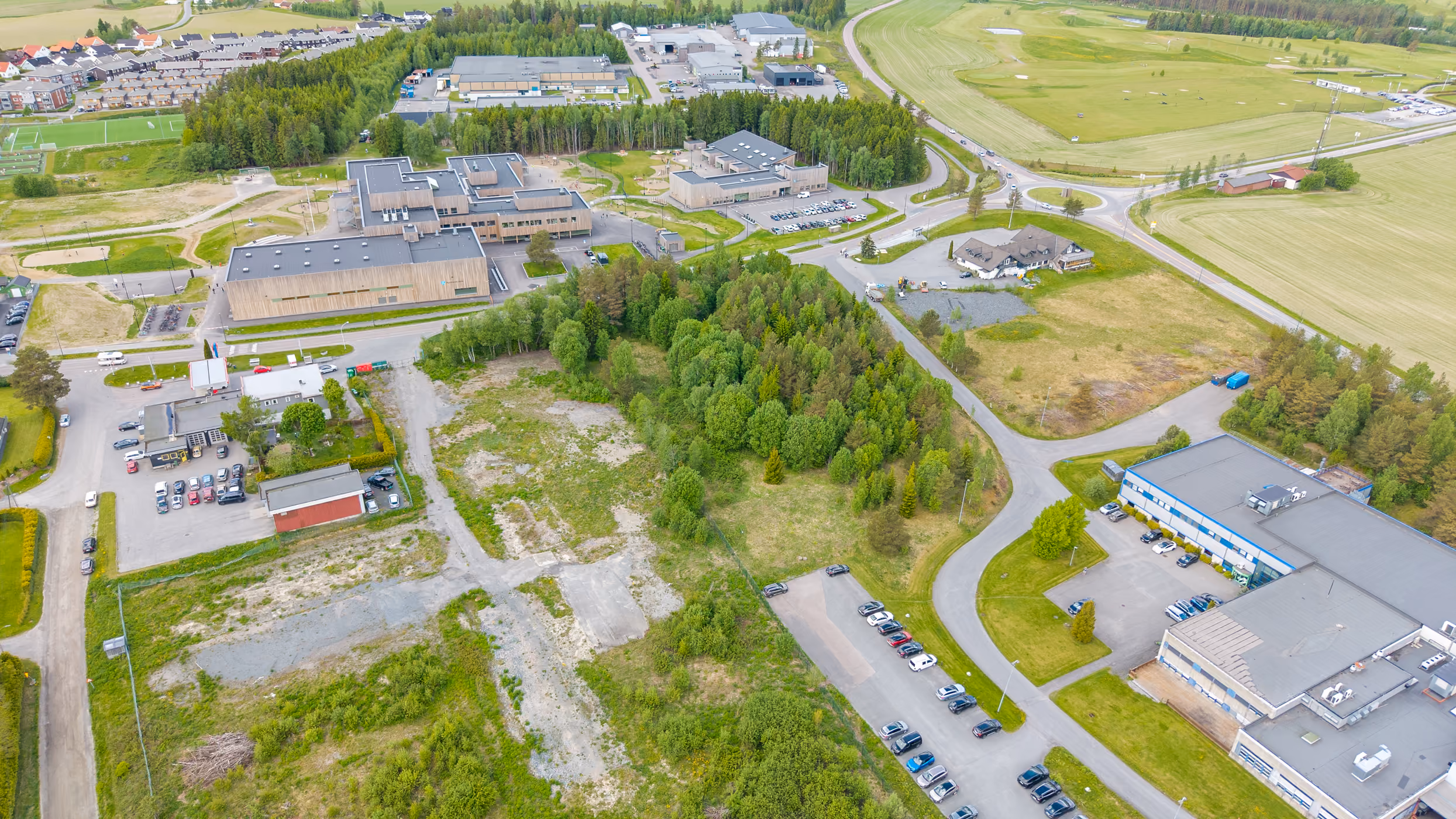 Oversiktsbilde over Aurveien 18.