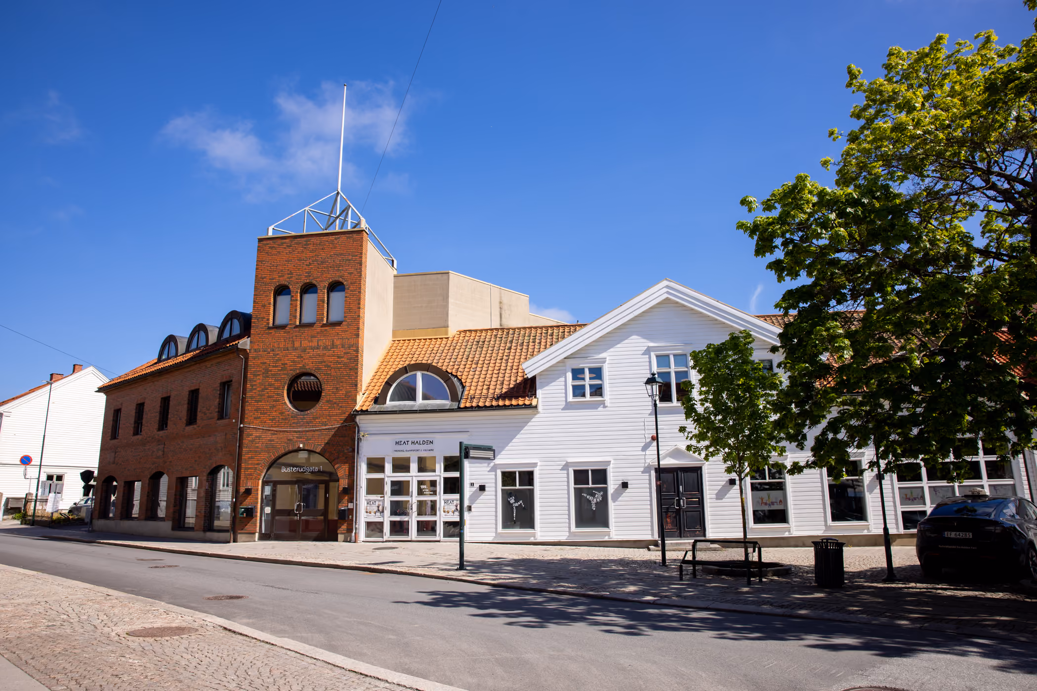 Eksteriørbilde fra Busterudgata 1.