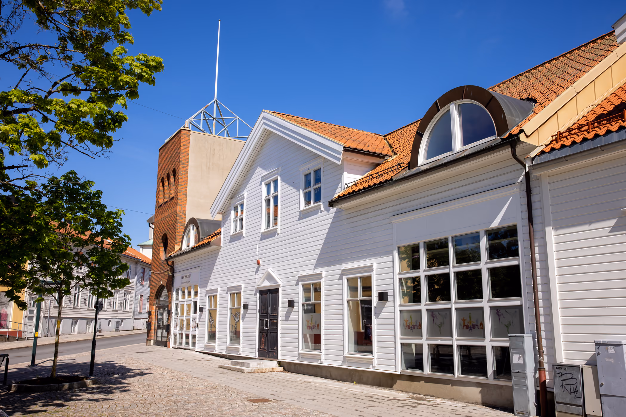 Eksteriørbilde fra Busterudgata 1.