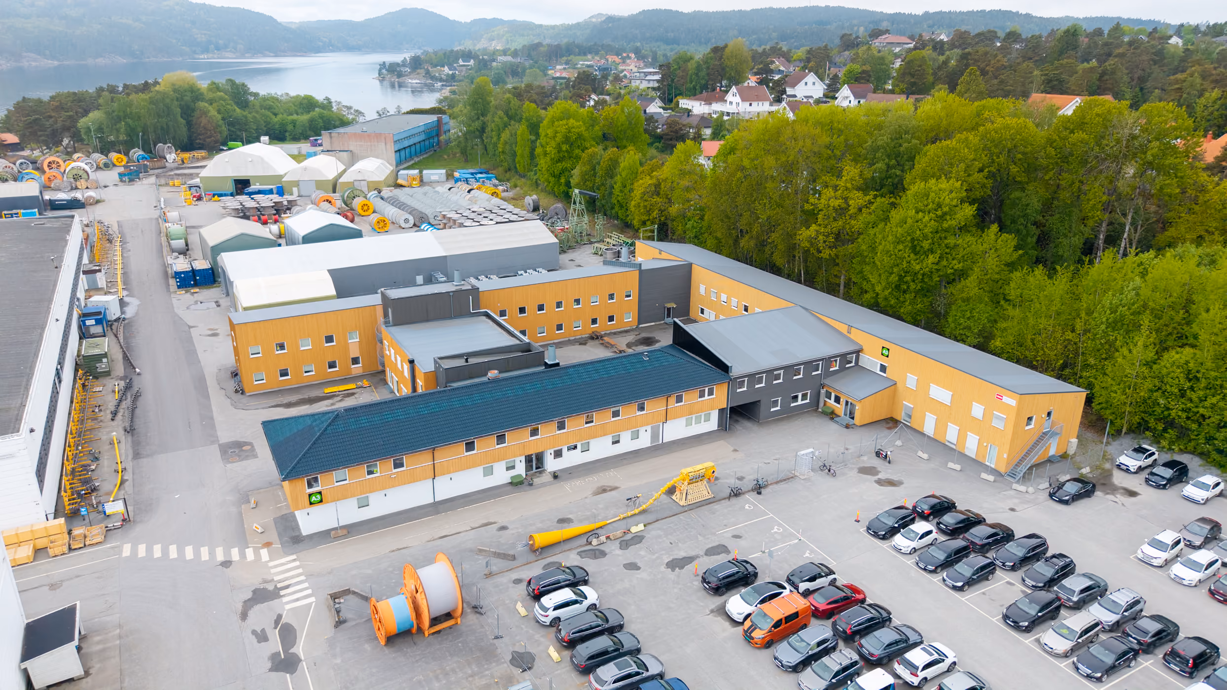 Oversiktsveien over Knivsøveien 46.
