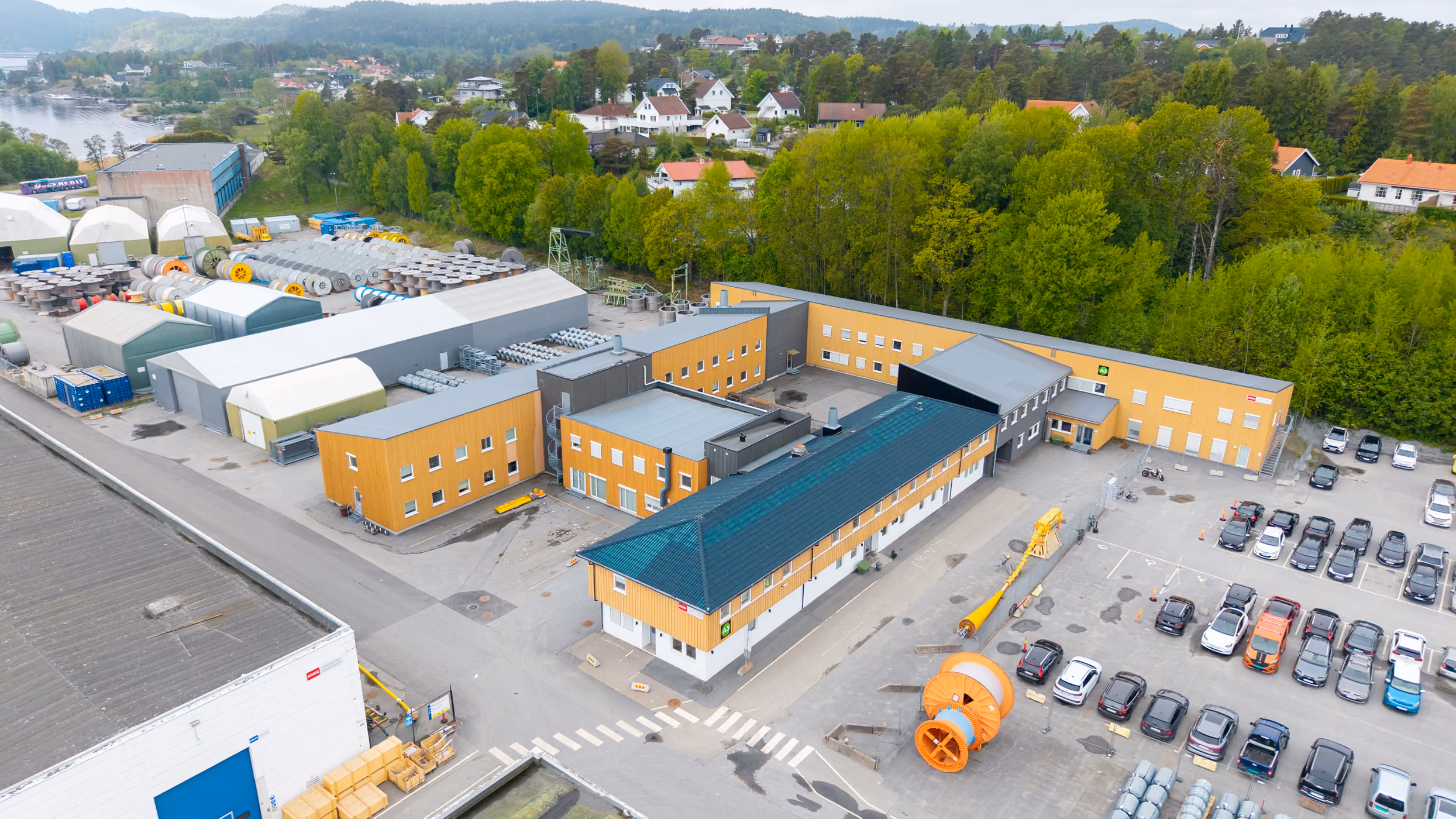 Oversiktsveien over Knivsøveien 46.