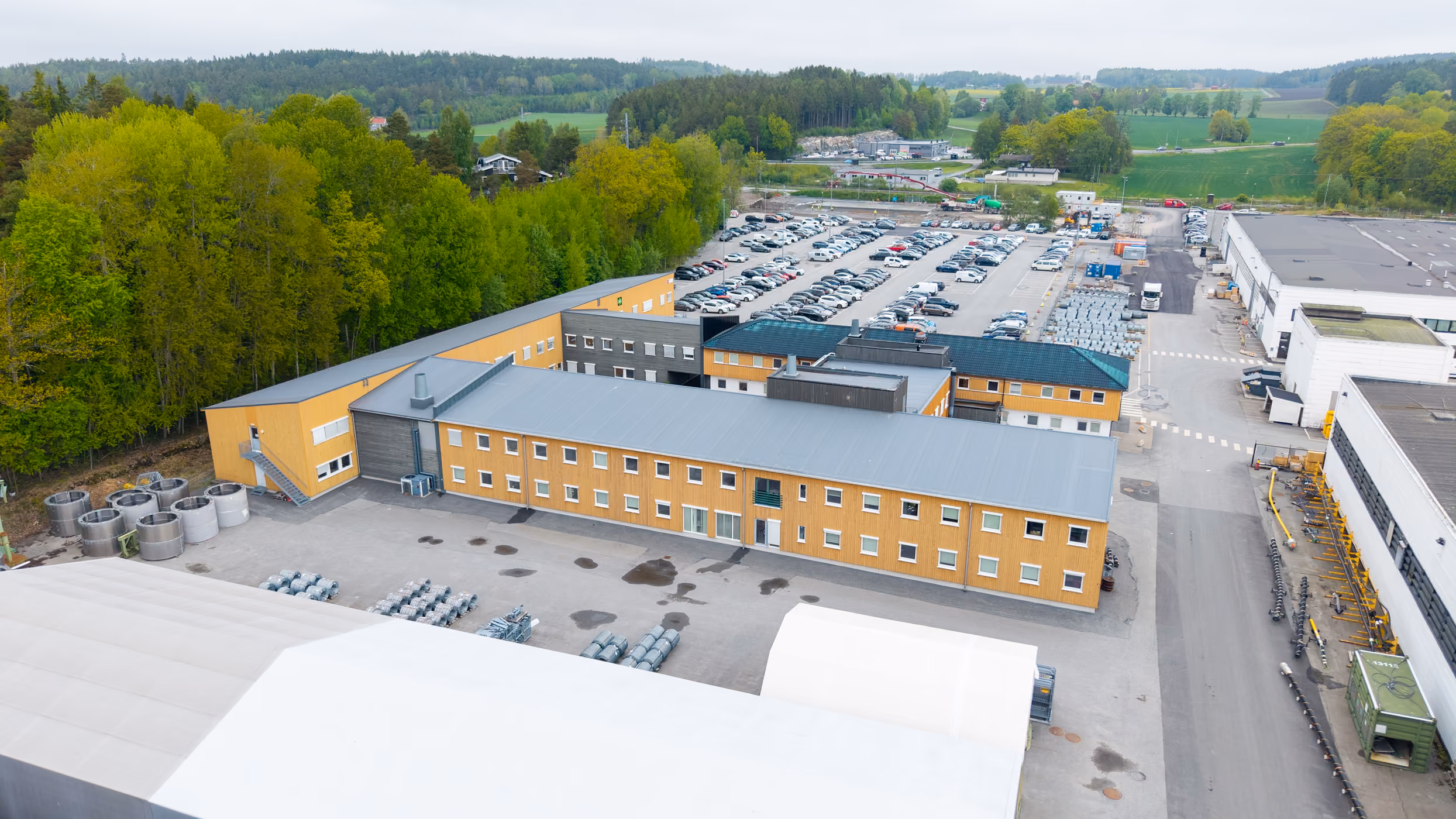 Oversiktsveien over Knivsøveien 46.
