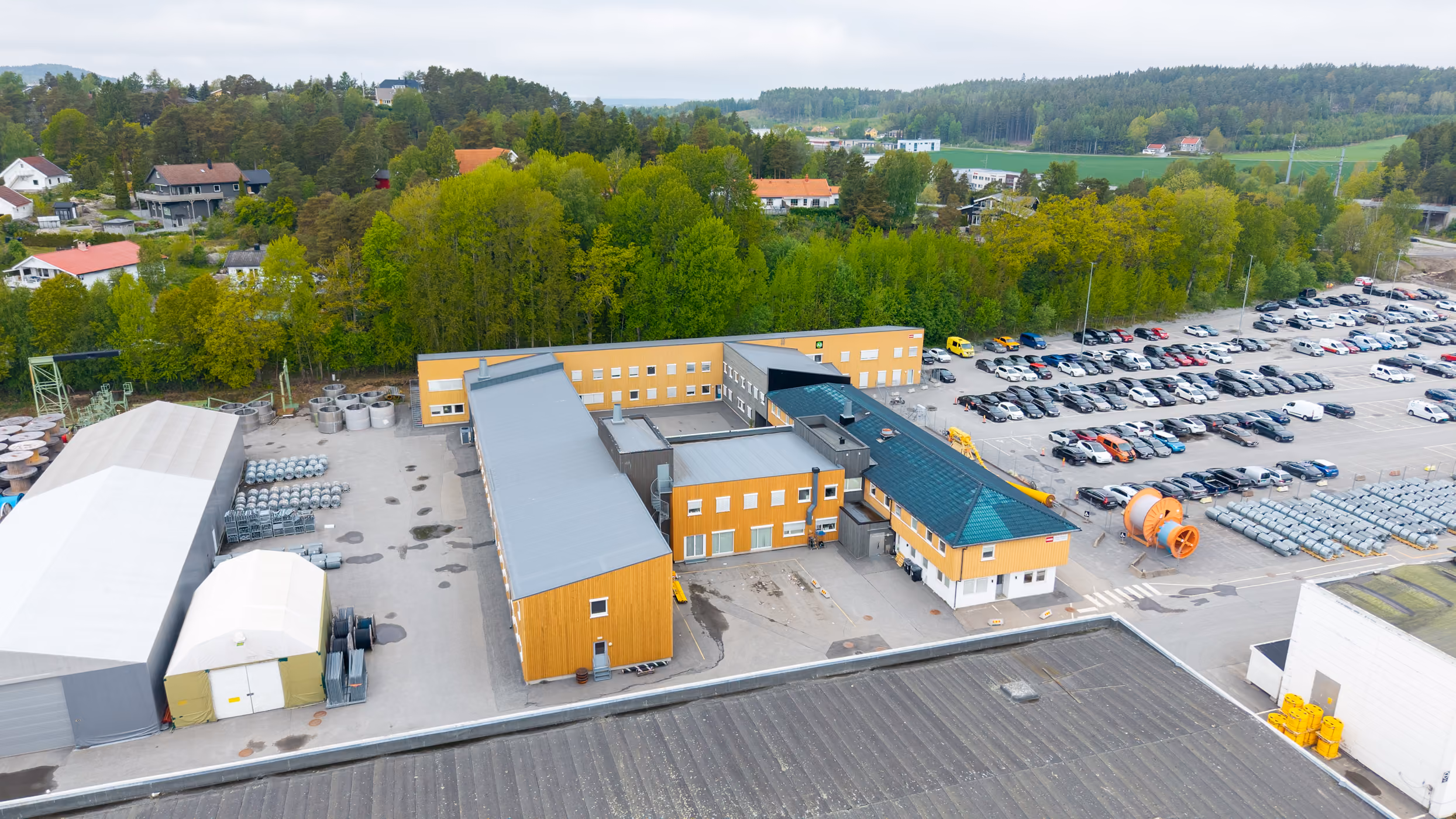 Oversiktsveien over Knivsøveien 46.