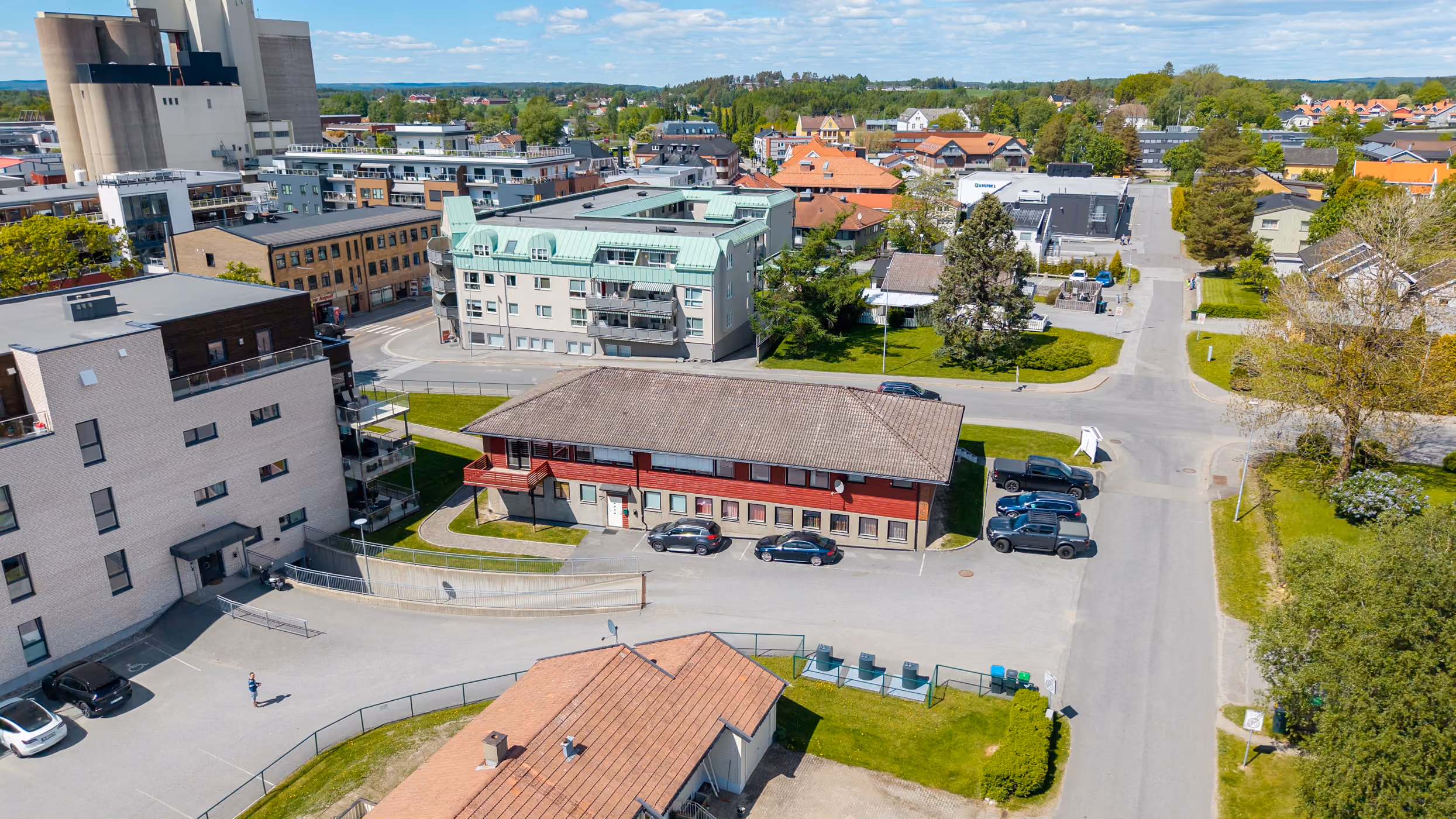 Eksteriørbilde over Heggveien 12.