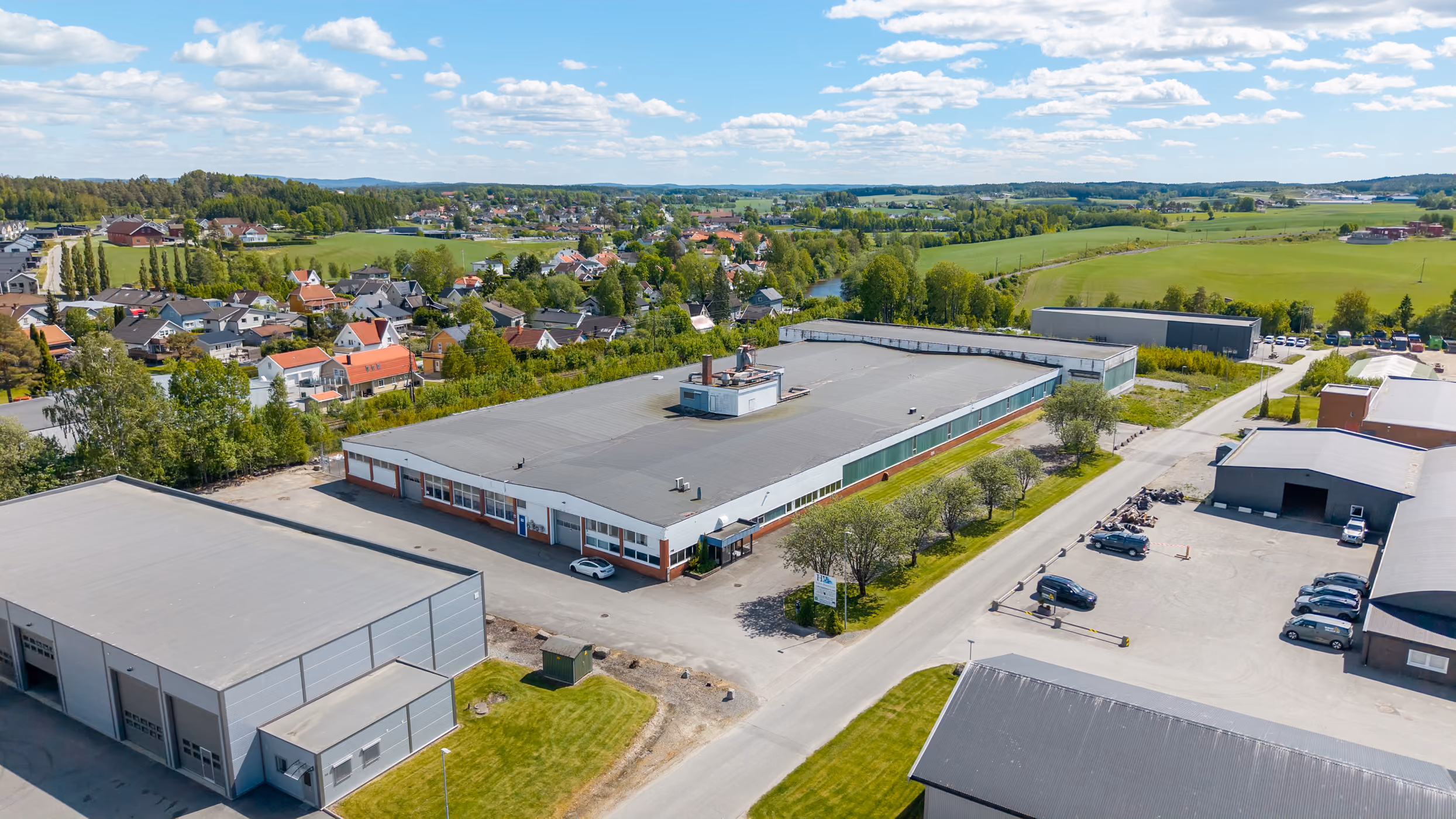Oversiktsbilde over Industriveien 16.