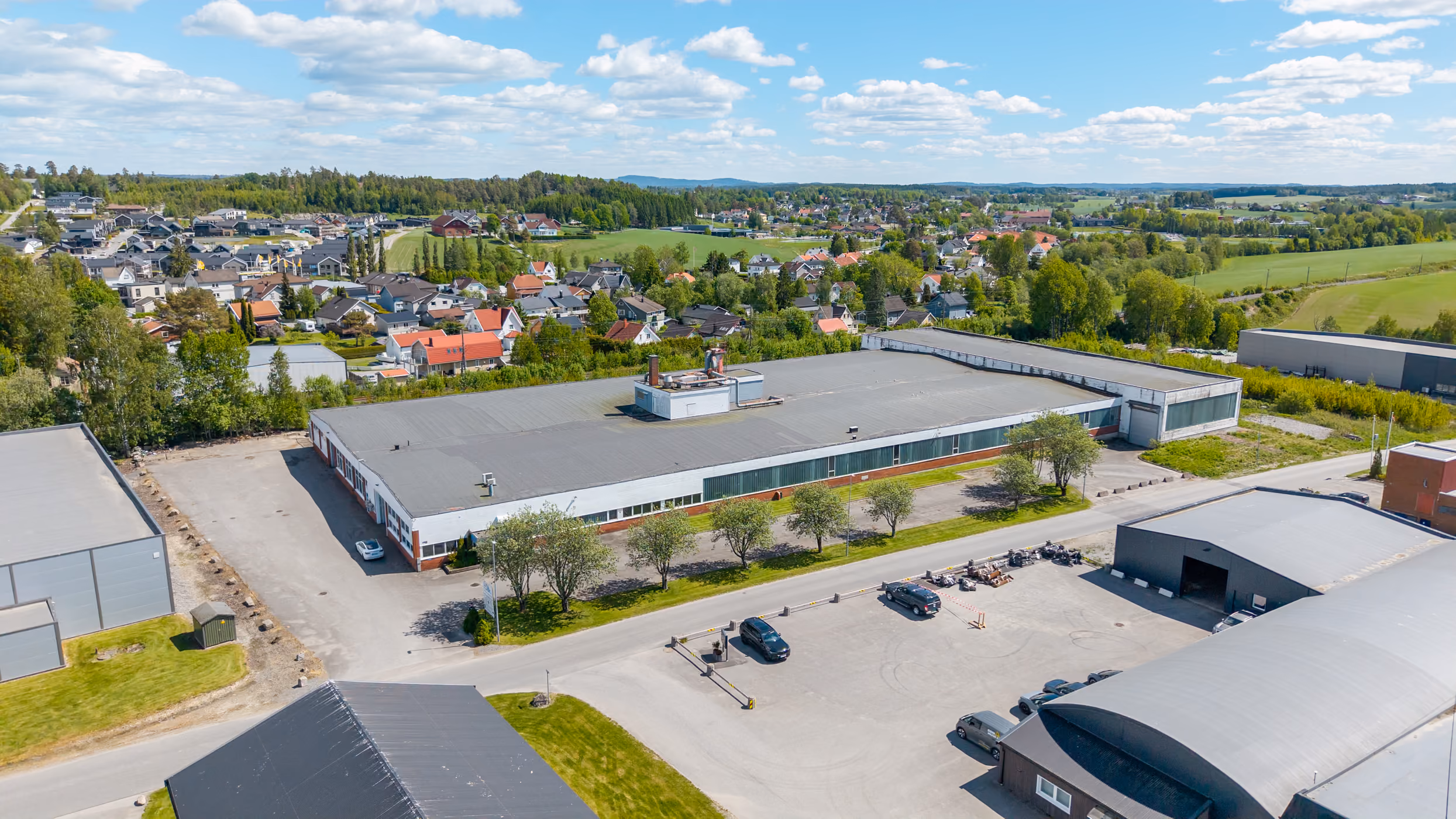 Oversiktsbilde over Industriveien 16.