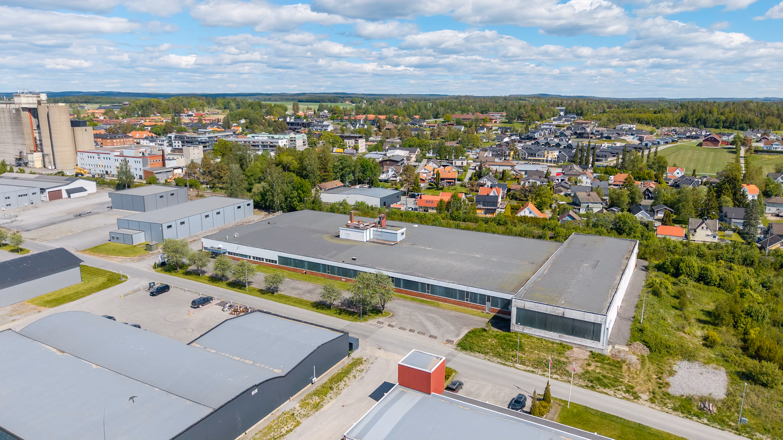 Oversiktsbilde over Industriveien 16.