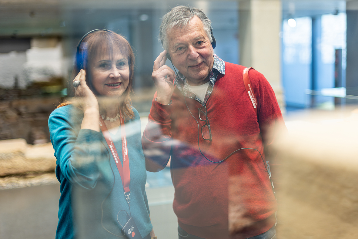 Besuch mit Audioguide im Museum