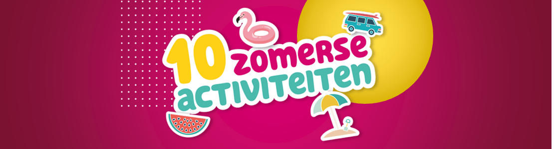 10 Zomerse Activiteiten en warme zomerkorting