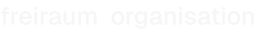 freiraum | organisation – Niklaus Hofmann