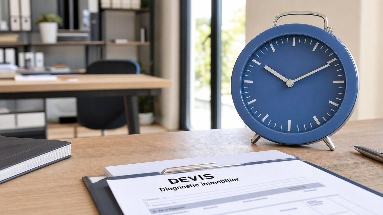 Délai de réponse à un devis de diagnostic : combien de temps avant de perdre le client