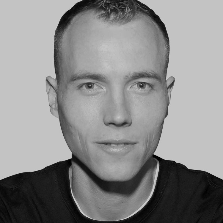 Headshot of Scott Keeney, aka DJ Skee.