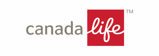 Canada Life logo with word 'life' inside a red square.