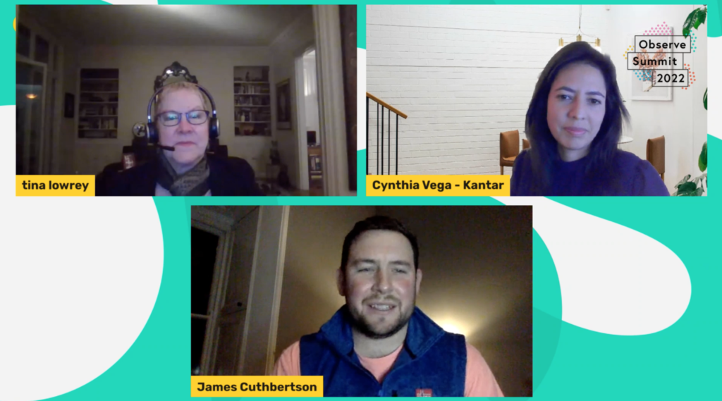 Tina M Lowery, Cynthia Vega and James Cuthbertson