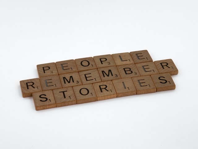 People remember stories