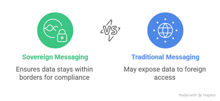 Sovereign Versus Traditional Messaging Comparison
