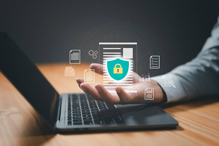Digital Data Security Protection Concept