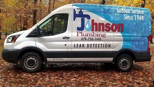 Johnson Plumbing truck