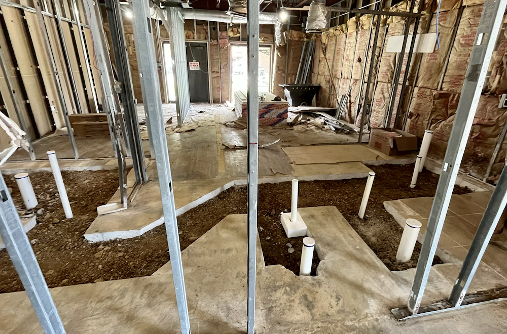 Plumbing work