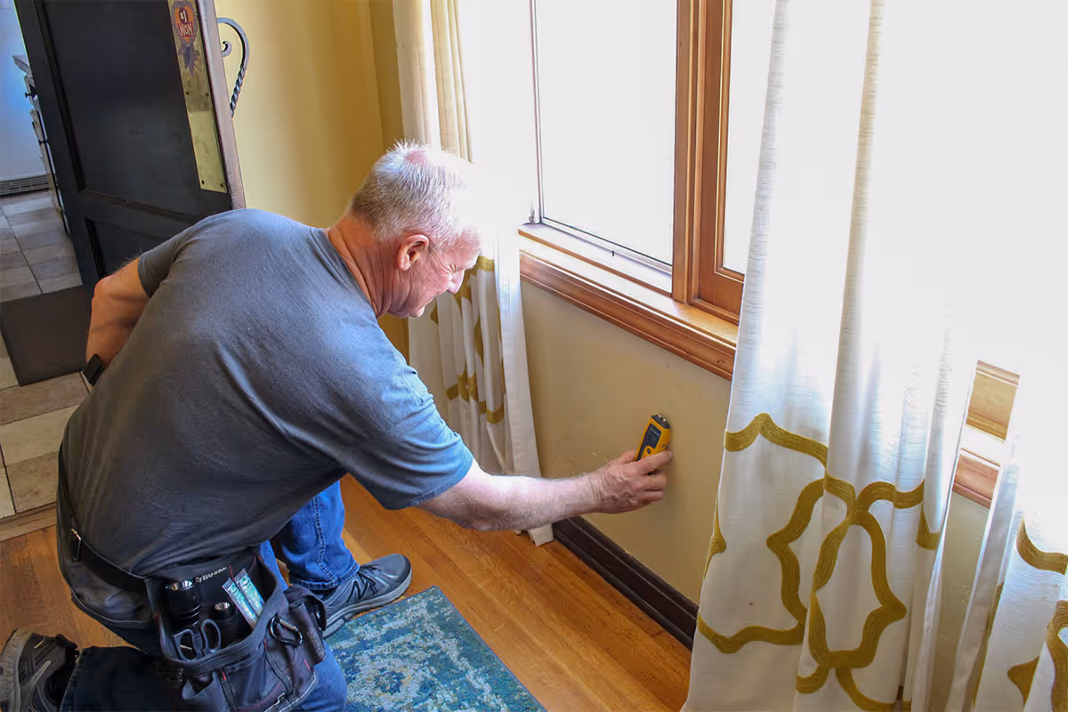 Mold testing & allergen inspection by Precision Mold Testing.
