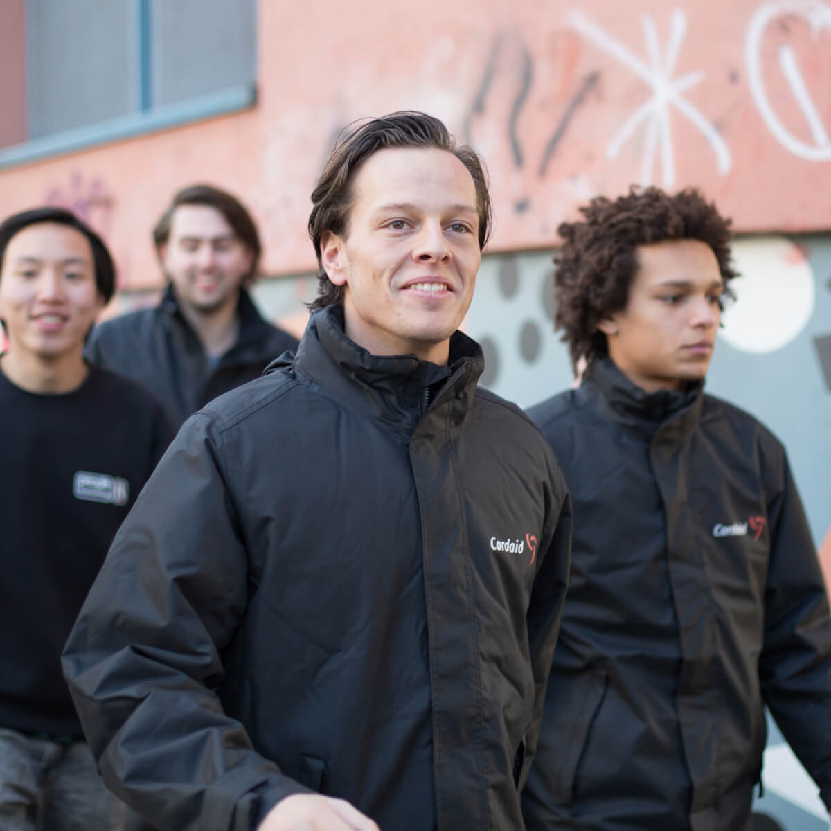 Sales promotors aan het werk