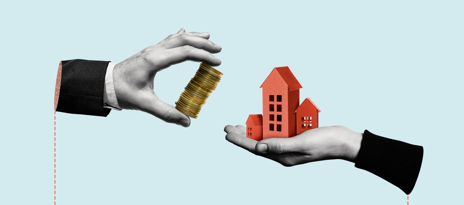 Paying for commercial property