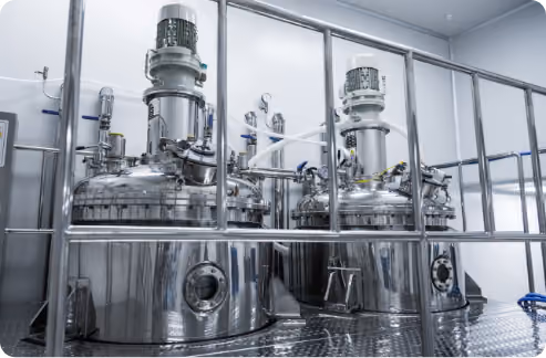 Estanques de proceso de un sistema de filtración industrial