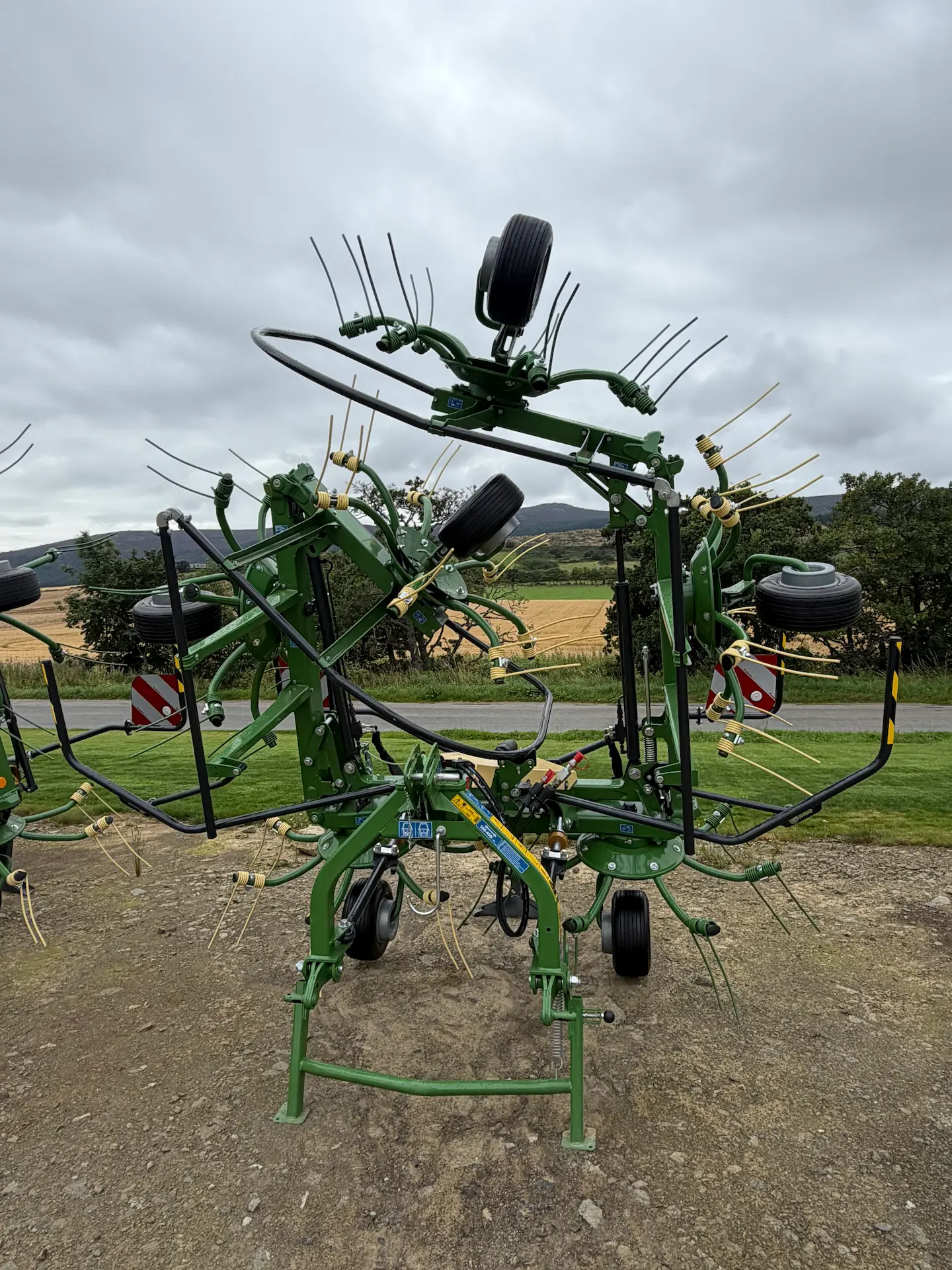 New KRONE Vendro 790 six-rotor tedder with a 7.9 m working width. View machine details and enquire with C T Scott for availability.