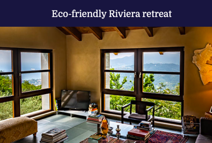 Una villa Eco-friendly che riesce a sfruttare al massimo le caratteristiche uniche del territorio sul quale sorge.